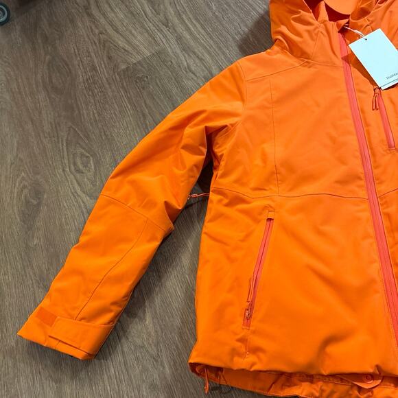 NWT Halfdays Lawrence Jacket Flame Women’s Large winter insulated waterproof ski - Picture 4 of 12